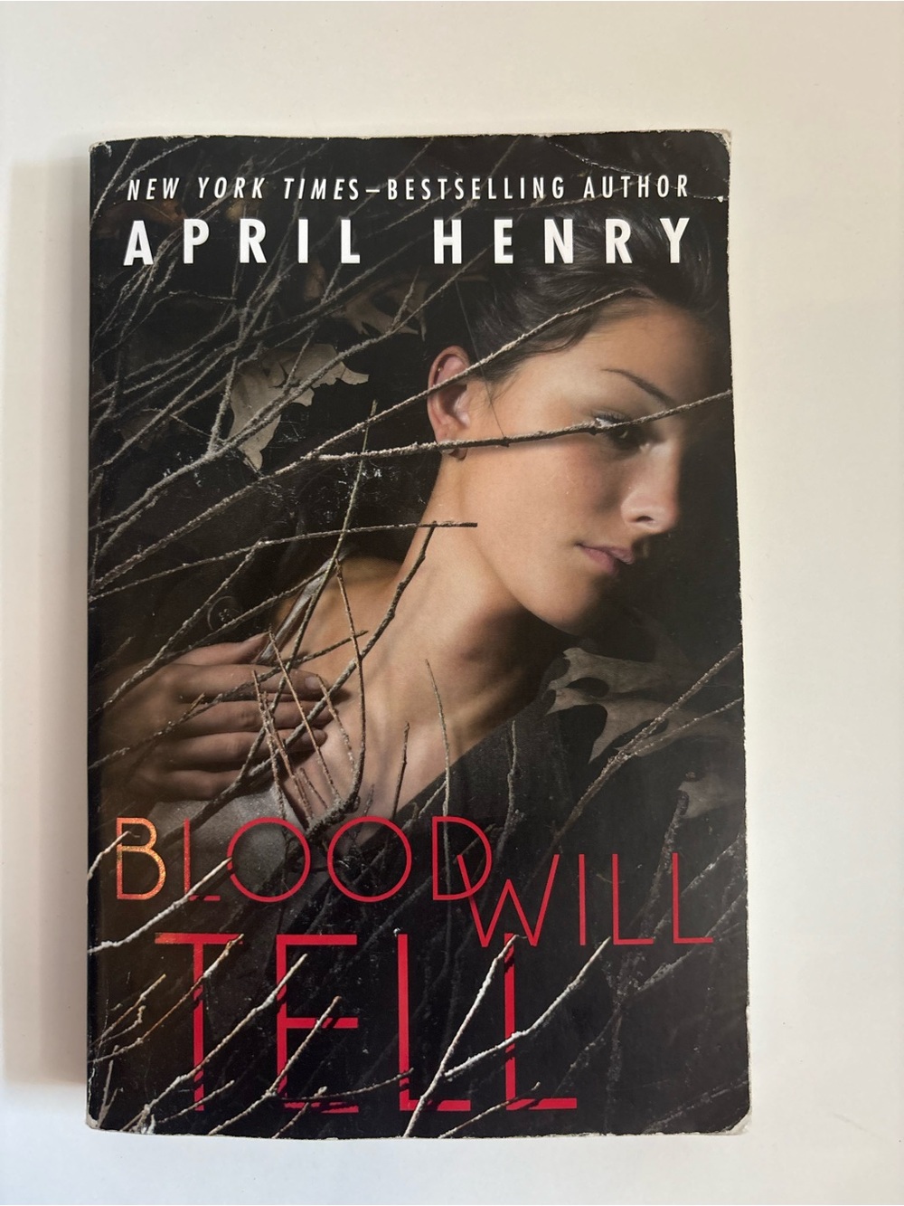3/$20 April Henry Blood Will Tell YA Mystery Thriller Paperback
